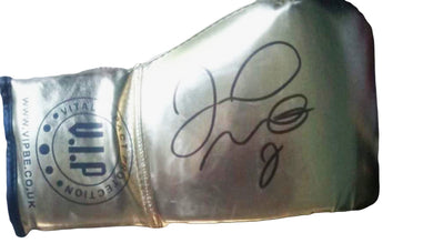 Floyd Mayweather Jr. VIP Gold Autographed Boxing Gloves