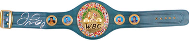Floyd Mayweather Jr. Signed Full-Size WBC Heavyweight Championship Belt (Beckett COA)