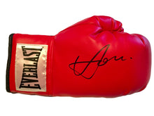 Boxer Vasyl Lomachenko Rare Autographed Everlast Red Boxing Glove in Black Signature