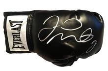 Floyd Mayweather Jr. Autographed Everlast Boxing Glove in Silver Marker