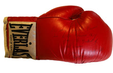 Muhammad Ali Autographed Vintage Boxing Glove with added Inscription and Dated with Full Letter JSA