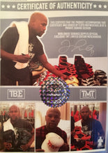 Floyd Mayweather Jr. Signed TBE Photo Boxing Glove (PSA COA)