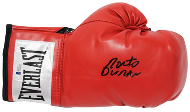 Roberto Duran Signed Everlast Boxing Glove (Beckett COA)