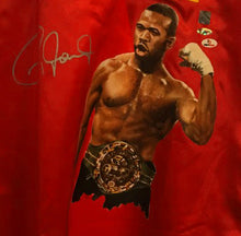 Roy Jones Jr., Autographed Custom Painted Boxing Trunks with ASI Certified, Picture Proof!