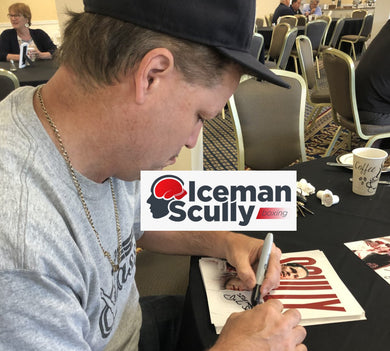 John Iceman Scully Autographed signed rare Custom 8x10 Photo.