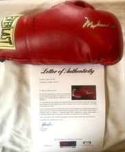 Muhammad Ali Silver Autographed Everlast Old Vintage Boxing Gloves, PSA
