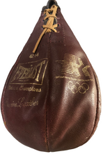 Muhammad Ali Vintage Speedbag Autographed Everlast Boxing Bag with A Bold Gold signature and S.O.P certified