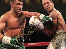 Boxer Vasyl Lomachenko Autographed 11x14 photo in Gold Signature, Photo Proof